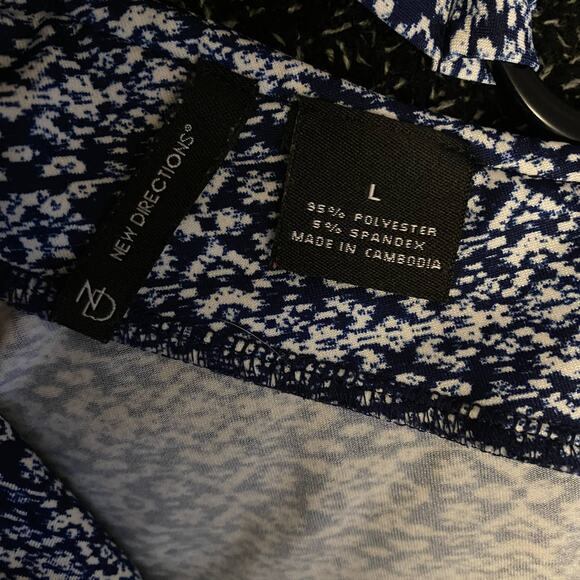 New Directions Womens Large Dress Pattern Polyester Spandex - Picture 3 of 5